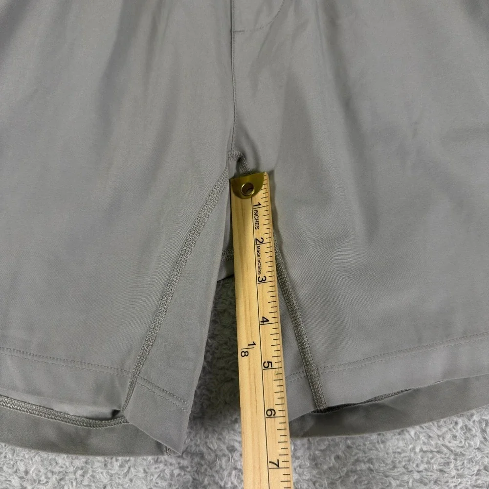 Rhone Men's Mako Tech Shorts Unlined Sage Green Grey Size L Athletic